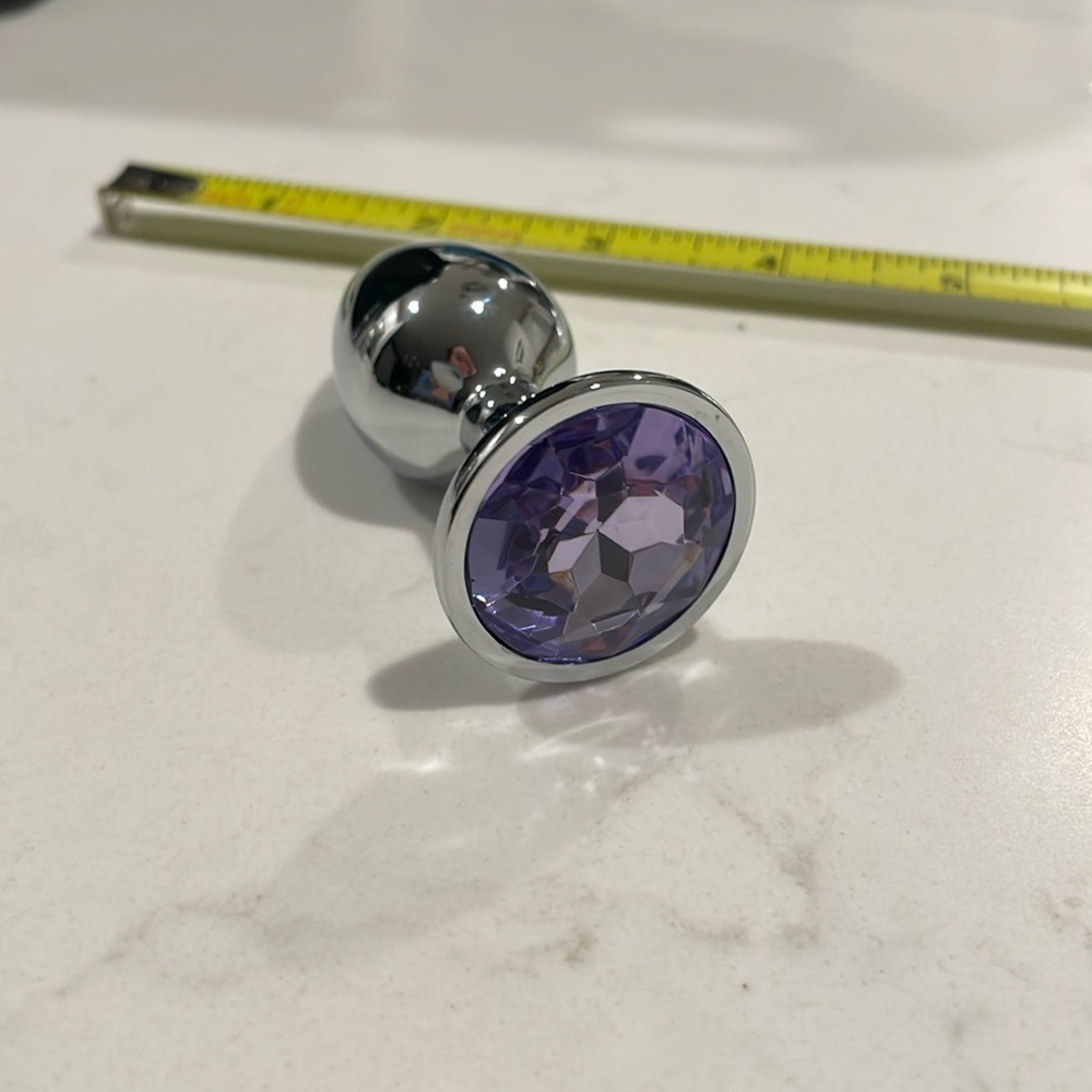 Purple Gem Plug Butt